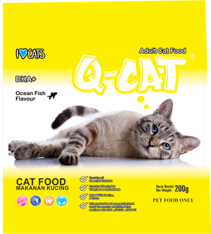 Q-CAT 200G - OCEAN FISH