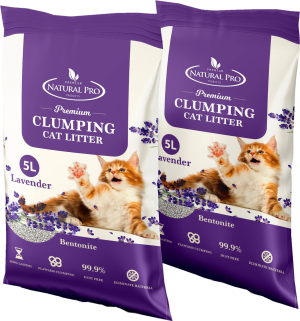 NATURAL PRO CAT LITTER SAND 5L - LAVENDER