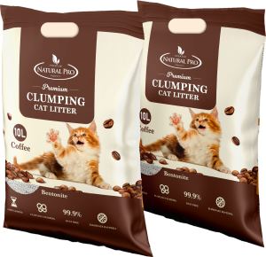 NATURAL PRO CAT LITTER SAND 10L - COFFEE