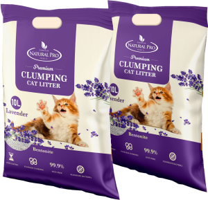 NATURAL PRO CAT LITTER SAND 10L - LAVENDER