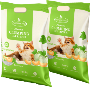 NATURAL PRO CAT LITTER SAND 10L - HONEY MELON