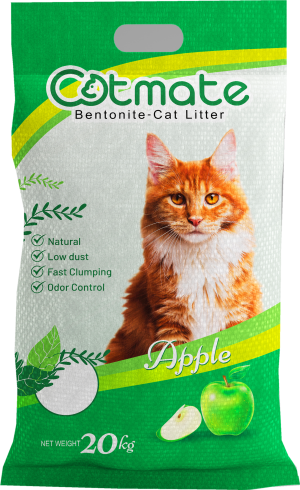 CATMATE CAT LITTER SAND 20KG - APPLE