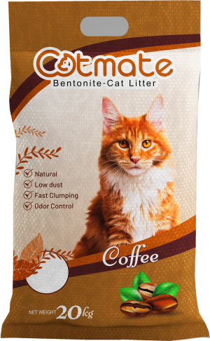 CATMATE CAT LITTER SAND 20KG - COFFEE