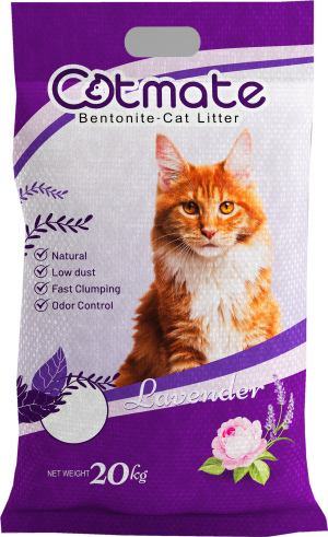 CATMATE CAT LITTER SAND 20KG - LAVENDER